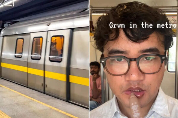 Content creator goes viral for unique ‘get ready with me’ video on Delhi Metro – Times of India