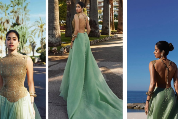 Janhvi Kapoor Brings Couture Kitsch to Cannes in Jade, Jadau And Anamika Khanna – News18
