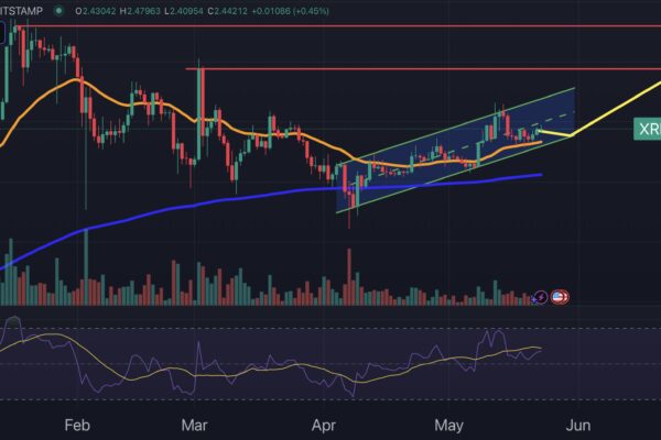 XRP price chart.