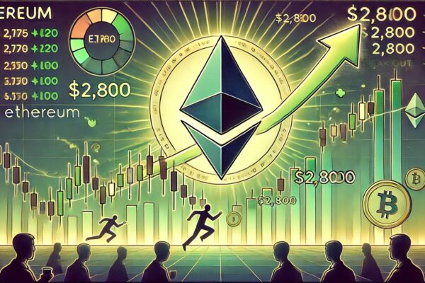 Ethereum Consolidates Below $2,800 – Bulls Need This Level To Trigger Next Leg Up