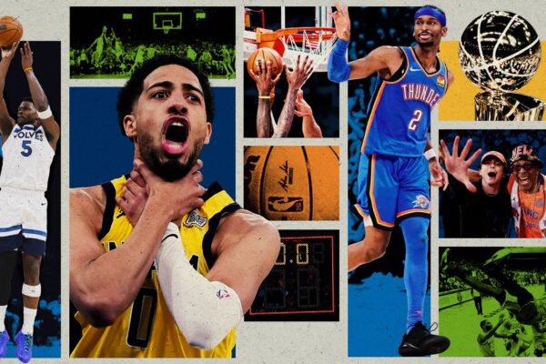 From wild dunks to improbable comebacks: The top photos of the 2025 NBA playoffs