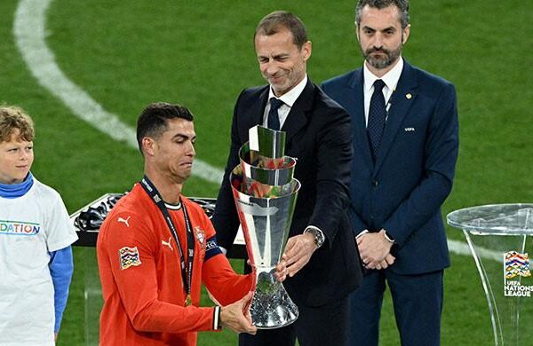 Ronaldo in tears as Portugal lift Nations League title in dramatic shootout