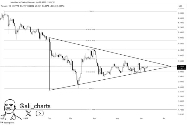 Toncoin Triangle