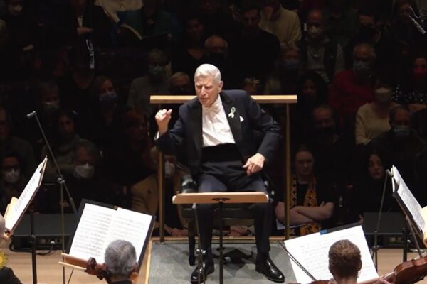 Conductor Herbert Blomstedt, a man who has cheated time