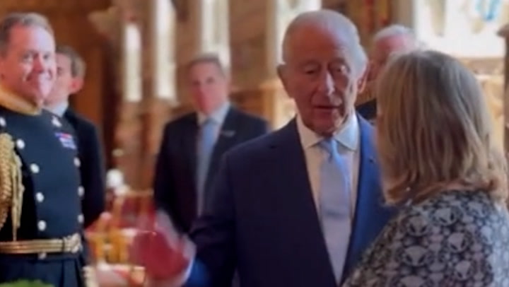 The Royal Family prepares for State Banquet at Windsor Castle