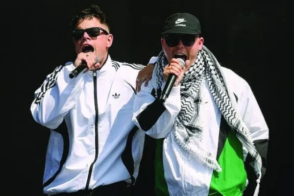 kneecap chanted against israel on stage photo file