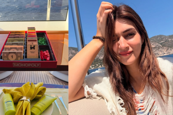 Kriti Sanon’s Yacht Diaries Are All About Glow, Game Nights, And Ocean Breezes News18
