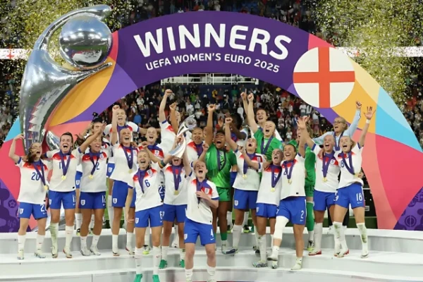 Lionesses seal historic Euro 2025 title, beat World Champions Spain in Basel | The Express Tribune tribune