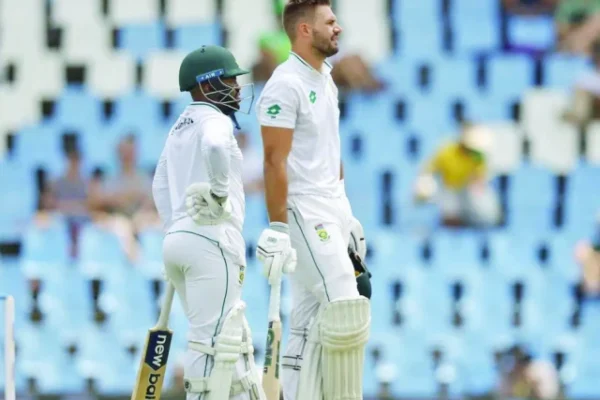 aiden markram and temba bavuma were stars of south africa s historic icc test championship triumph against australia photo afp file