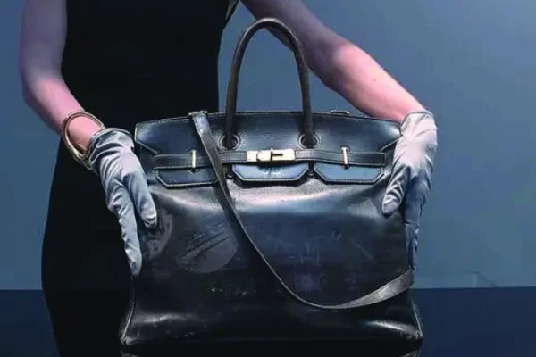 jane birkin used bag for nine years photo file