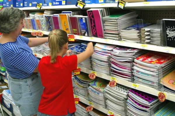 Parents rush to buy school supplies before tariff deadline