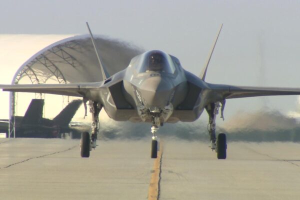 Pilot ejects safely as F-35 jet crashes near naval air station in California