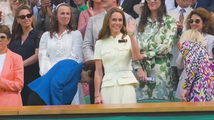 Princess Kate shares behind-the-scenes video of Wimbledon women