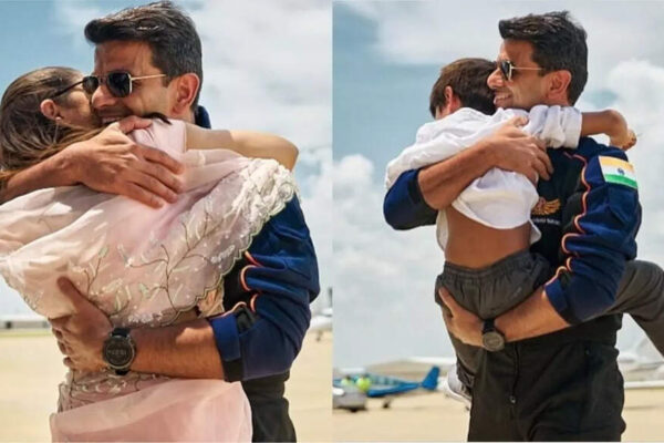 Shubhanshu Shukla’s emotional reunion with family melts millions of hearts online | Watch first pictures | – The Times of India