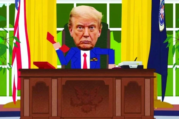 trump s south park appearance has been praised by left wing supporters photo file