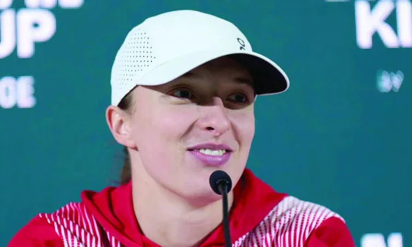 iga swiatek suffered a defeat in the wta finals photo afp file