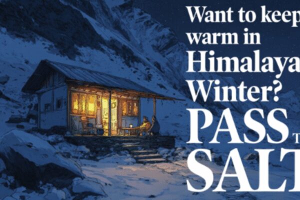 Want to keep warm in Himalayan winter? Pass the salt – The Times of India