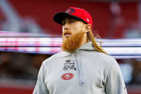 49ers’ George Kittle jokes he ‘considered retirement’ after NFL memo bans substance he uses for gameday boost