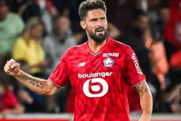 olivier giroud seals lille s win over monaco with a stoppage time strike photo afp