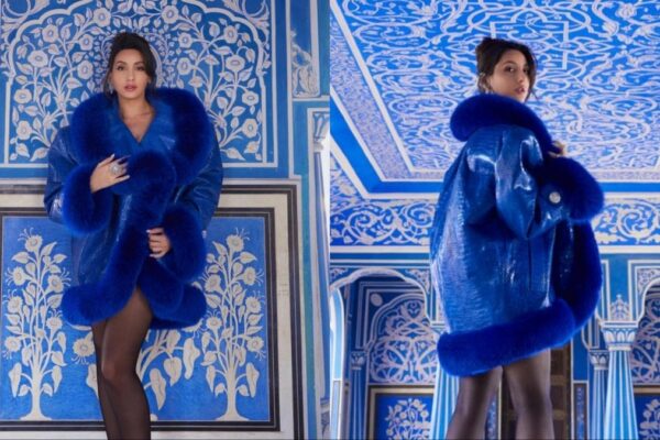 Nora Fatehi’s Cobalt Coat Moment Is Straight Out Of A Fashion Fantasy News18