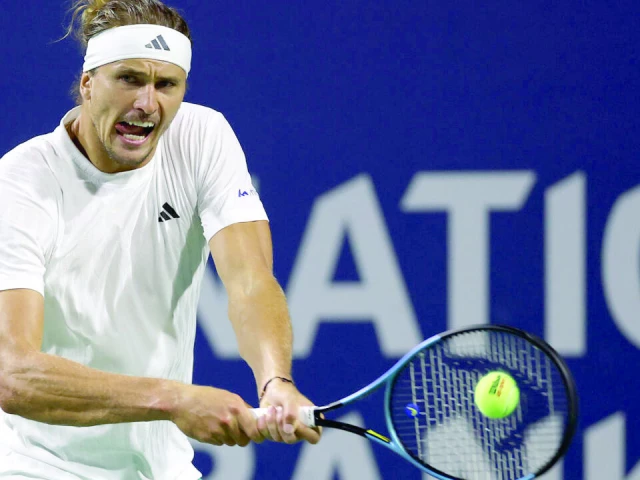 top seed alexander zverev of germany outlasted alexei popyrin to advance to the semi finals of the atp canadian open at toronto photo afp file