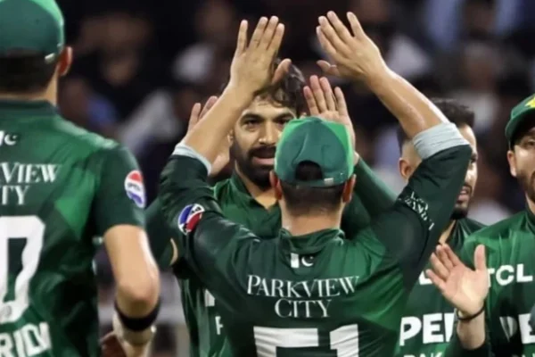 pakistan players in action during the t20i tri nation series match against afghanistan photo afp