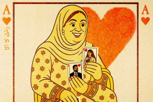 When it comes to rishtas, ‘Aunty knows best’ | The Express Tribune illustration by anusha nasir