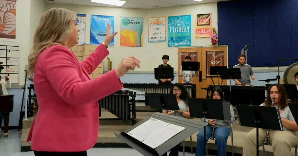 2026 Grammy Music Educator Award honoree strikes a chord with band class: