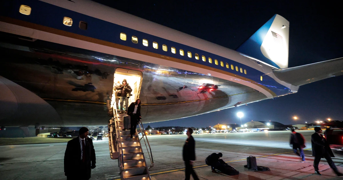 Air Force One, with Trump aboard, turns around after 'minor electrical issue' is identified