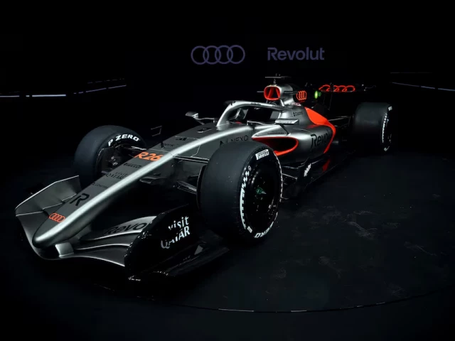 the new audi f1 car is presented in berlin photo reuters