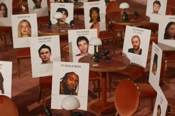 Behind-the-scenes look as final preparations are underway for Grammy Awards