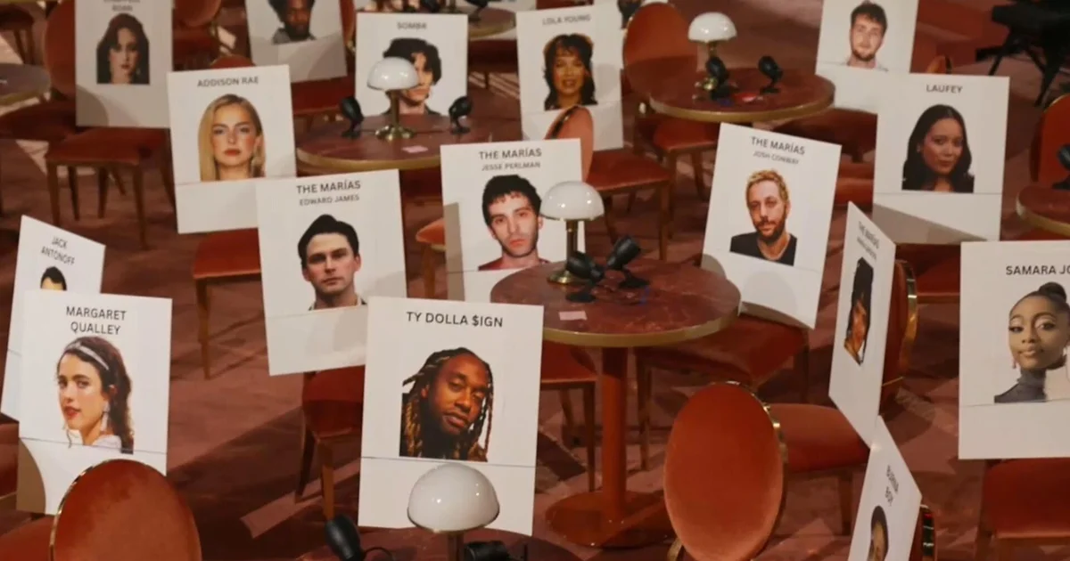 Behind-the-scenes look as final preparations are underway for Grammy Awards