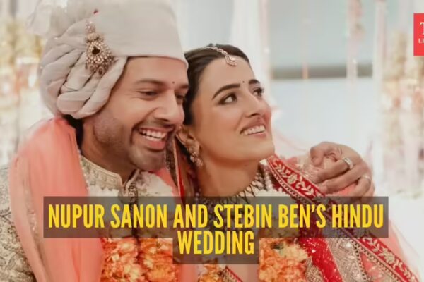 Breathtaking pictures of Nupur Sanon and Stebin Ben's stylish Hindu wedding