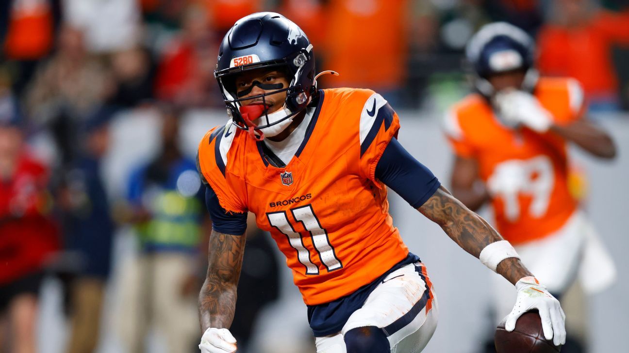 Broncos' Bryant, Franklin exit with injuries against Bills