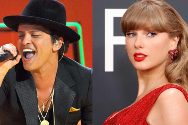 Bruno Mars leaves Taylor Swift behind with shocking move