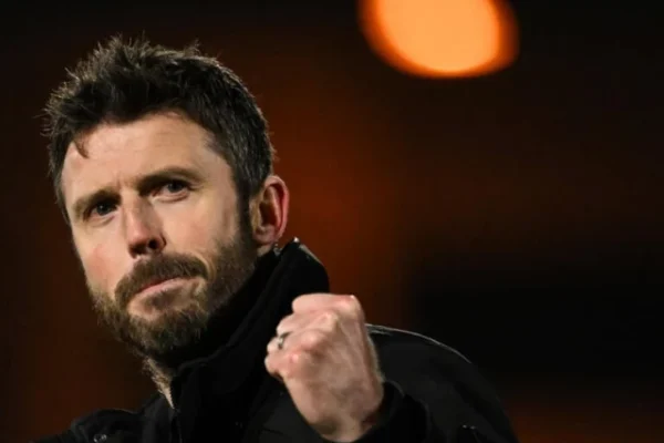 michael carrick takes charge of manchester united against manchester city photo afp file