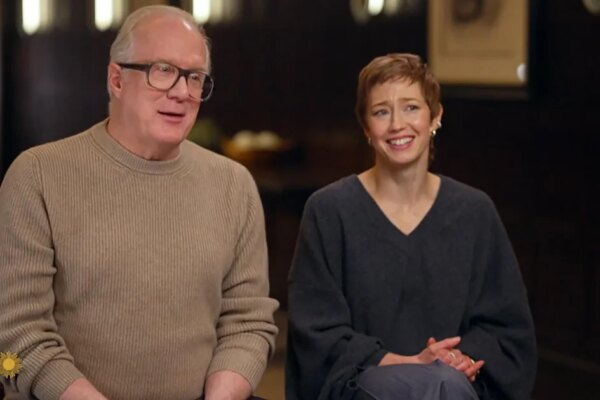 Carrie Coon and Tracy Letts: Theater love