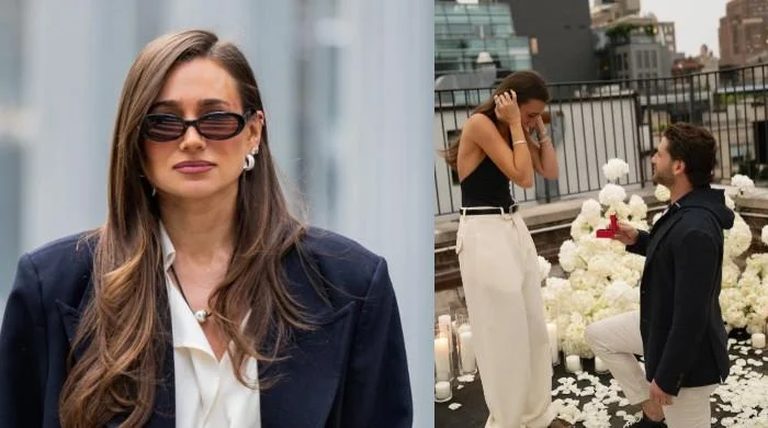 Danielle Bernstein confirms split with fiancé Cooper Weisman