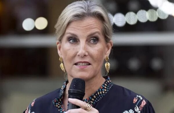 Duchess Sophie holds back tears as she recalls near-death moment