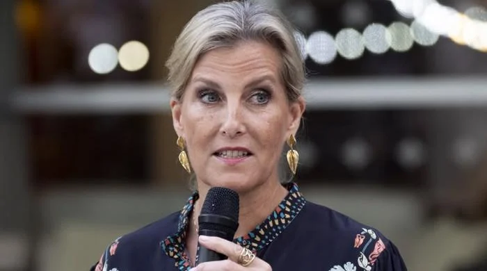 Duchess Sophie holds back tears as she recalls near-death moment