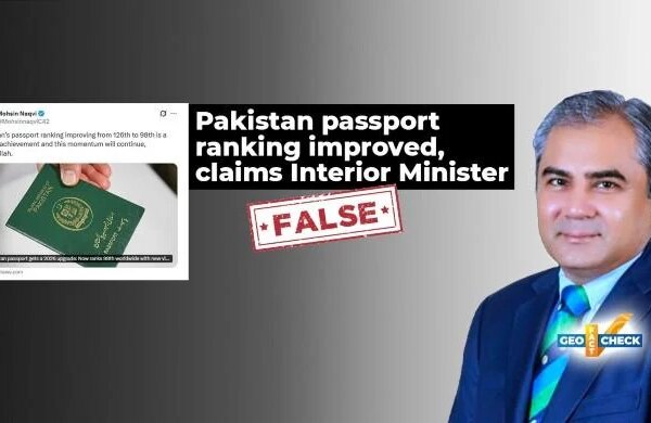 Fact-check: Claim of Pakistan passport improvement misrepresents Henley Index Data