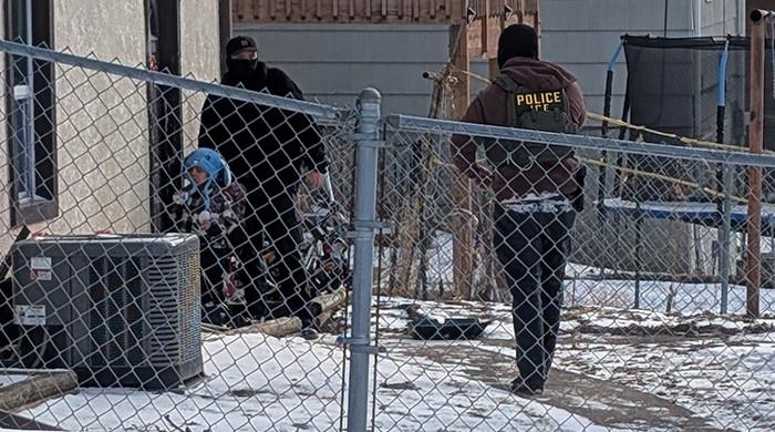 Fury over five-year-old's detention in US immigration crackdown