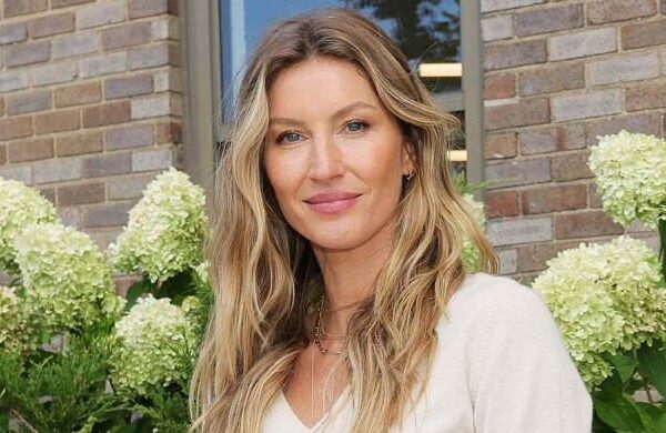 Gisele Bündchen teases new baby's name with diamond necklace