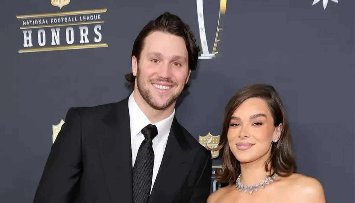 Hailee Steinfeld rushes to tell Josh Allen THIS about Adam Sandler
