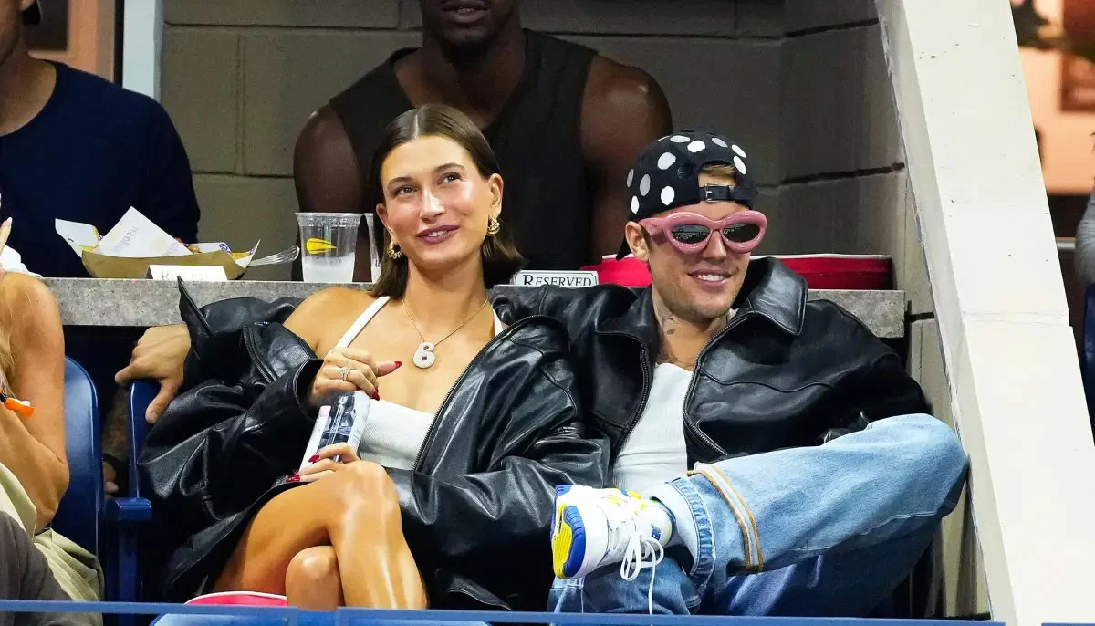 Hailey Bieber shares sweet snap of husband and baby