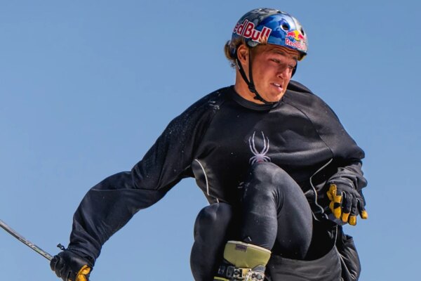 He's a gold-medal favorite at the Olympics. This trick could win it.