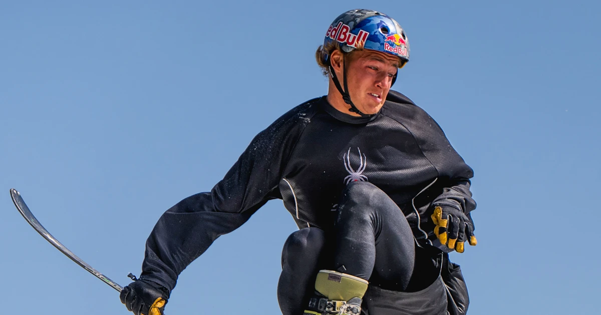 He's a gold-medal favorite at the Olympics. This trick could win it.