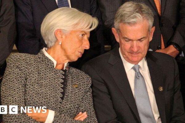 Jerome Powell: World central bank chiefs declare support for US Fed chair