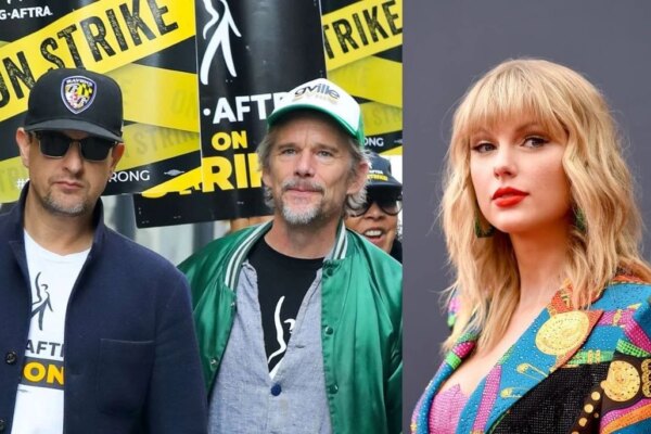 Josh Charles credits Taylor Swift for his, Ethan Hawke’s Moon Person trophies
