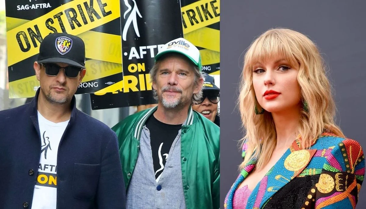 Josh Charles credits Taylor Swift for his, Ethan Hawke’s Moon Person trophies